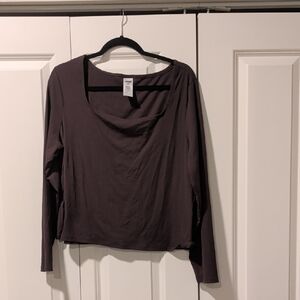 Avia Women's Long Sleeve Top - Deep Brown